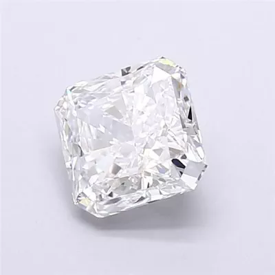 2.08ct D VVS2 Rare Carat Ideal Cut Radiant Lab Grown Diamond