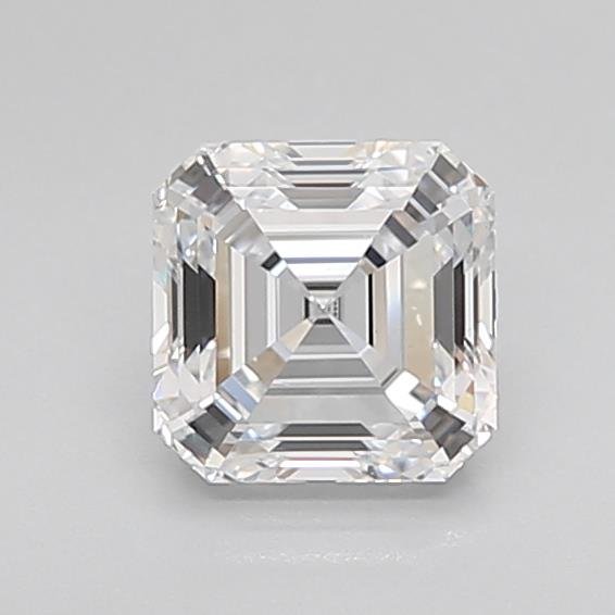 1.51ct D VS1 Rare Carat Ideal Cut Asscher Lab Grown Diamond