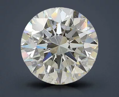 3.07ct J VS1 Excellent Cut Round Lab Grown Diamond