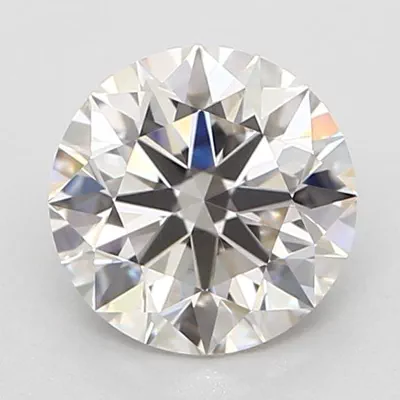 0.53ct H VVS2 Rare Carat Ideal Cut Round Diamond