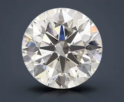 0.53ct H VVS2 Rare Carat Ideal Cut Round Diamond