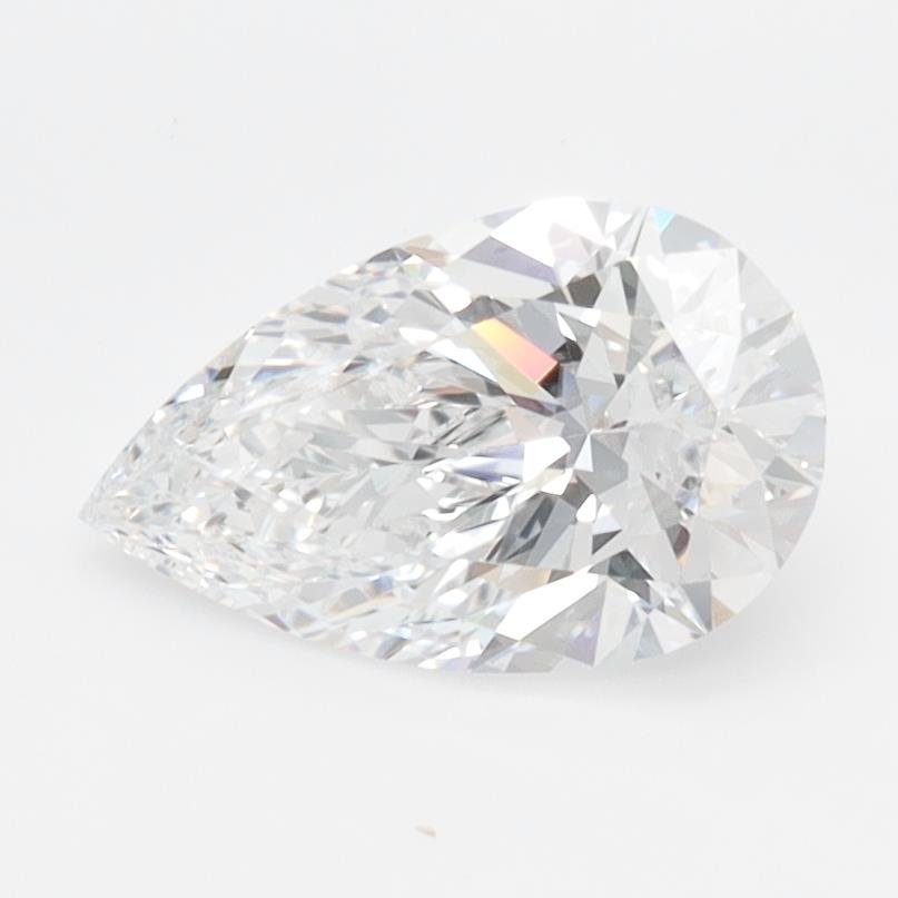 1.07ct D VVS1 Rare Carat Ideal Cut Pear Lab Grown Diamond