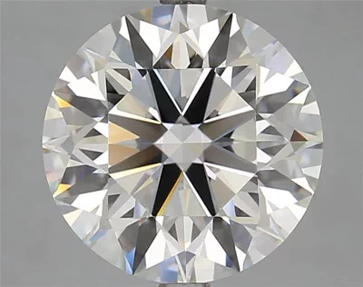 5.01ct H VVS2 Excellent Cut Round Lab Grown Diamond