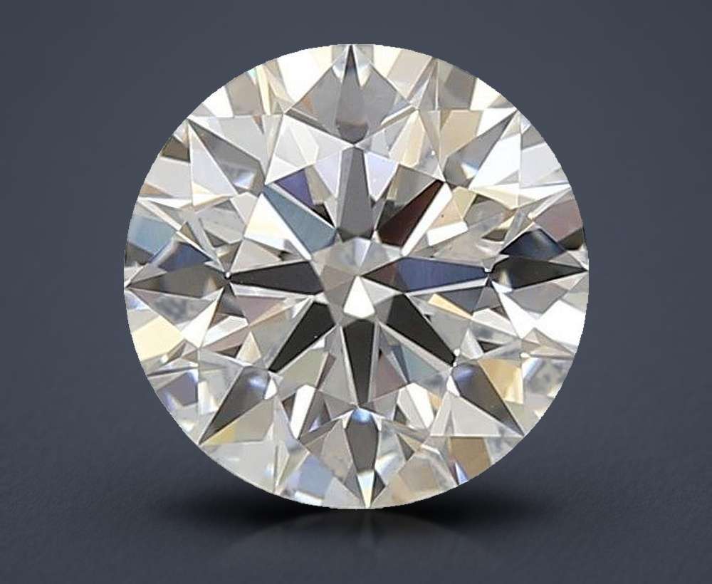 2.10ct E VS2 Rare Carat Ideal Cut Round Lab Grown Diamond