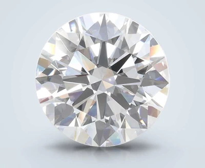 3.95ct D FL Rare Carat Ideal Cut Round Lab Grown Diamond