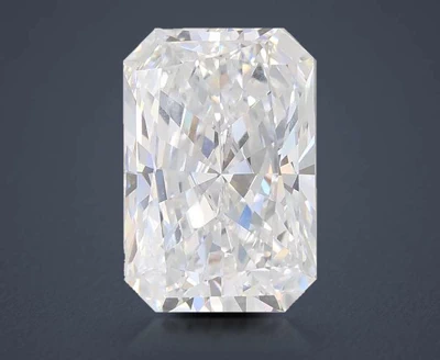 3.02ct D VS1 Rare Carat Ideal Cut Radiant Lab Grown Diamond