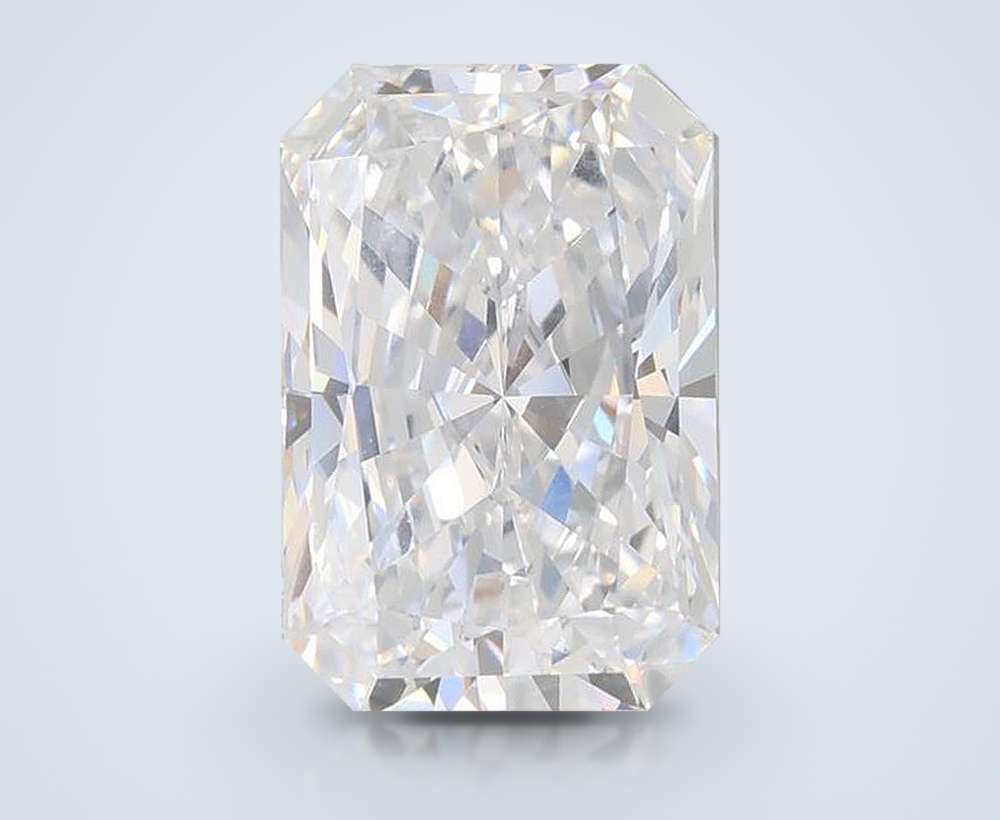 3.02ct D VS1 Rare Carat Ideal Cut Radiant Lab Grown Diamond