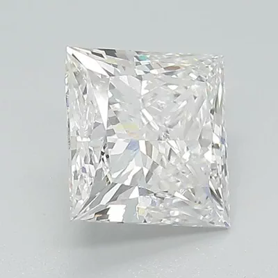 1.55ct F VVS1 Rare Carat Ideal Cut Princess Lab Grown Diamond