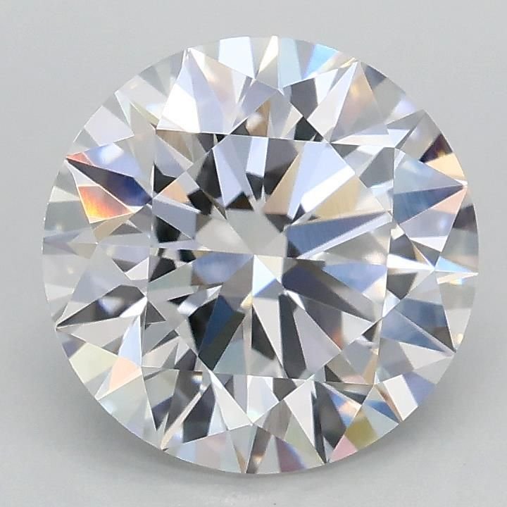 2.09ct D VVS2 Rare Carat Ideal Cut Round Lab Grown Diamond