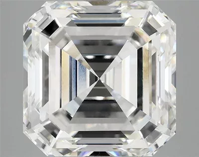 7.81ct F VVS2 Excellent Cut Asscher Lab Grown Diamond