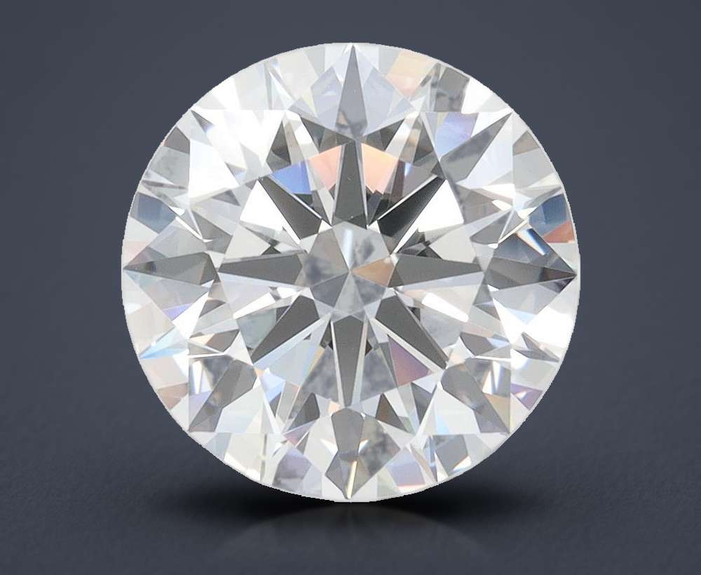 4.08ct D FL Rare Carat Ideal Cut Round Lab Grown Diamond