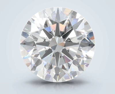 4.08ct D FL Rare Carat Ideal Cut Round Lab Grown Diamond
