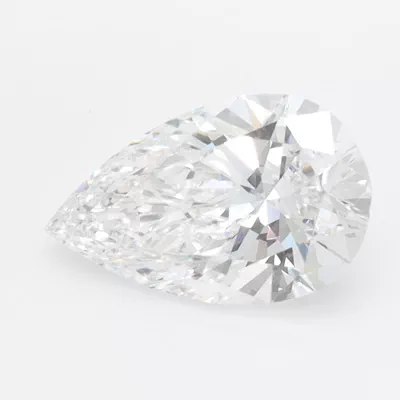 1.29ct D VVS1 Rare Carat Ideal Cut Pear Lab Grown Diamond