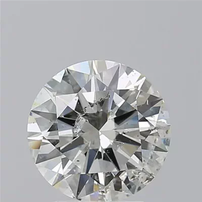 3.01ct H SI2 Rare Carat Ideal Cut Round Diamond