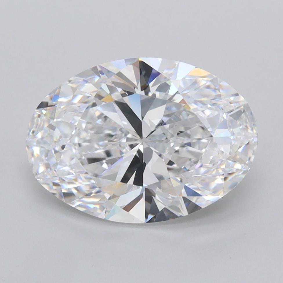 2.42ct D VVS1 Rare Carat Ideal Cut Oval Lab Grown Diamond