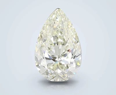 3.01ct K SI1 Rare Carat Ideal Cut Pear Diamond