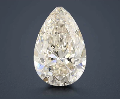 3.02ct J SI2 Very Good Cut Pear Diamond