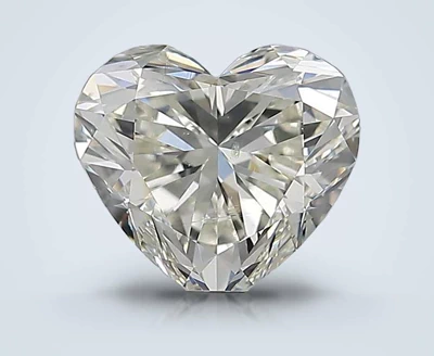 2.01ct K SI2 Rare Carat Ideal Cut Heart Diamond