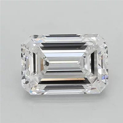 2.05ct E VS2 Rare Carat Ideal Cut Emerald Lab Grown Diamond