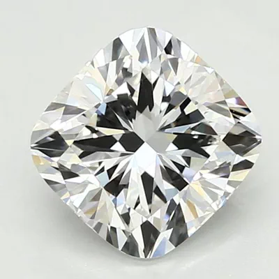 1.51ct D VVS2 Rare Carat Ideal Cut Cushion Lab Grown Diamond