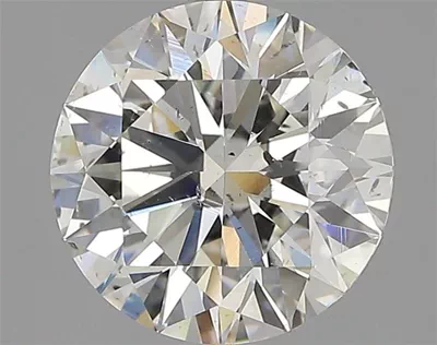 2.53ct J SI2 Rare Carat Ideal Cut Round Diamond