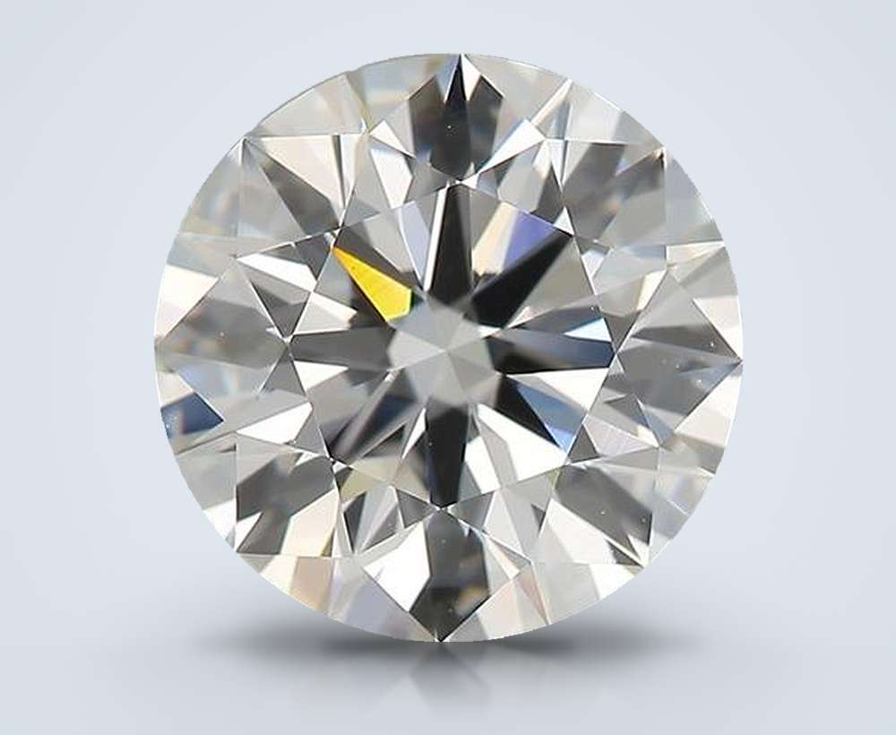 3.31ct F IF Excellent Cut Round Diamond
