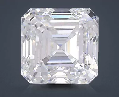 12.53ct G VS1 Rare Carat Ideal Cut Asscher Lab Grown Diamond