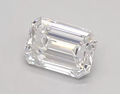 0.84ct D VVS2 Rare Carat Ideal Cut Emerald Lab Grown Diamond