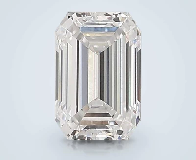 2.61ct E VS1 Rare Carat Ideal Cut Emerald Lab Grown Diamond