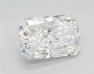 5.04ct F VS1 Rare Carat Ideal Cut Radiant Lab Grown Diamond