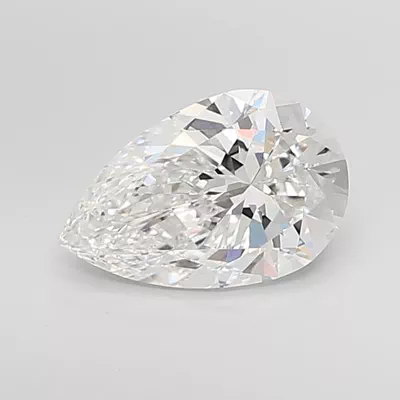4.01ct E VS1 Rare Carat Ideal Cut Pear Lab Grown Diamond