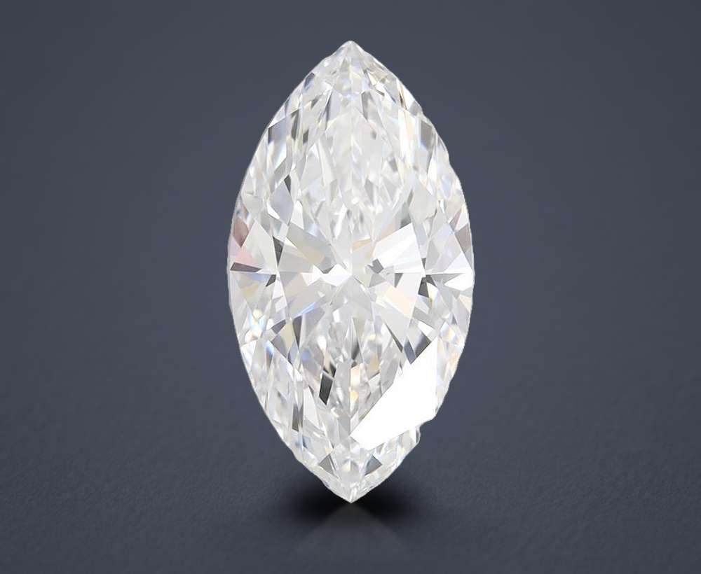 2.09ct D VVS1 Rare Carat Ideal Cut Marquise Lab Grown Diamond