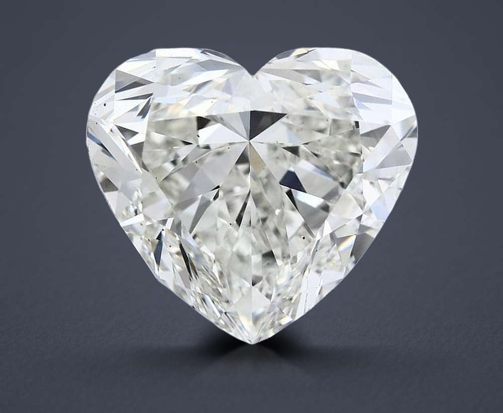 30.70ct H VS2 Good Cut Heart Lab Grown Diamond