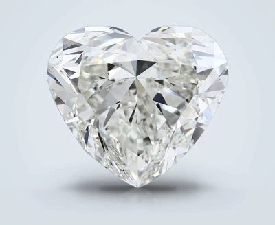 30.70ct H VS2 Good Cut Heart Lab Grown Diamond
