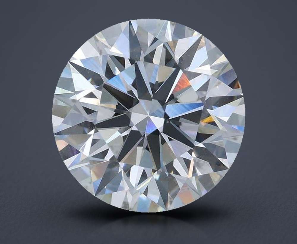 5.50ct F VVS2 Rare Carat Ideal Cut Round Lab Grown Diamond