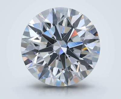 5.50ct F VVS2 Rare Carat Ideal Cut Round Lab Grown Diamond