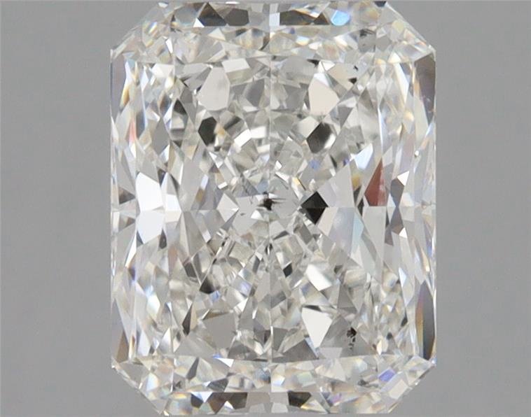 2.03ct G SI2 Rare Carat Ideal Cut Radiant Diamond