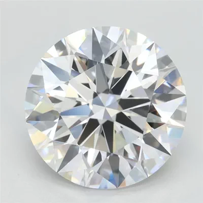 3.01ct D IF Rare Carat Ideal Cut Round Lab Grown Diamond