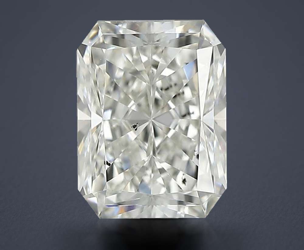 0.91ct J SI2 Very Good Cut Radiant Diamond