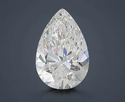 2.09ct E VS1 Rare Carat Ideal Cut Pear Lab Grown Diamond