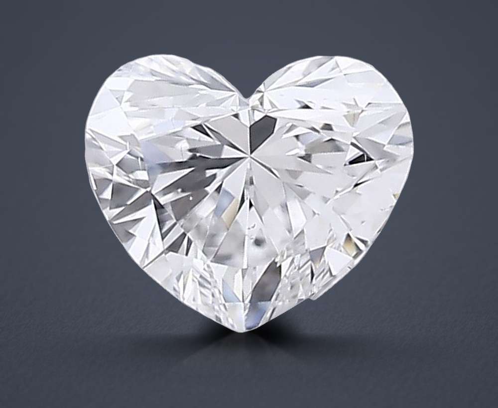 0.30ct E SI1 Very Good Cut Heart Diamond