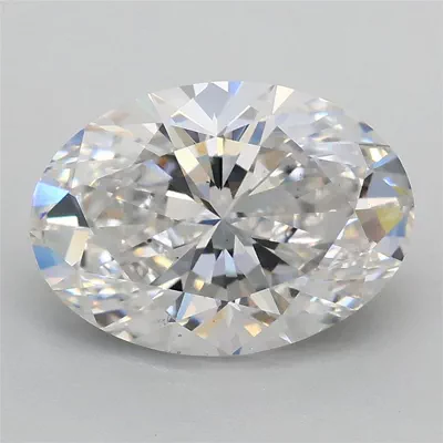 2.56ct E VS1 Rare Carat Ideal Cut Oval Lab Grown Diamond