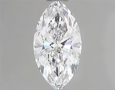 0.65ct D VVS2 Rare Carat Ideal Cut Marquise Lab Grown Diamond