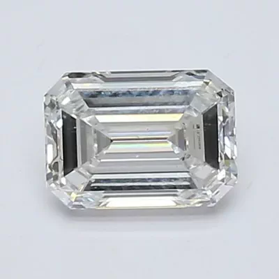 0.89ct F VS1 Very Good Cut Emerald Lab Grown Diamond
