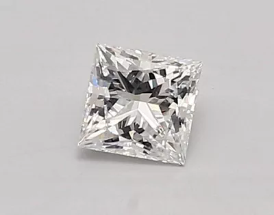 0.56ct D VVS2 Rare Carat Ideal Cut Princess Lab Grown Diamond