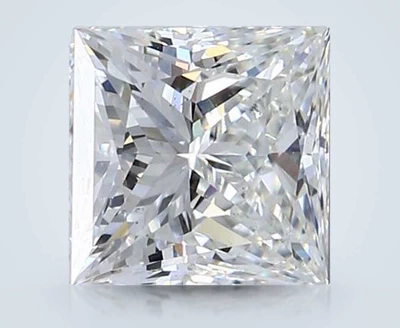 2.31ct J SI2 Rare Carat Ideal Cut Princess Diamond