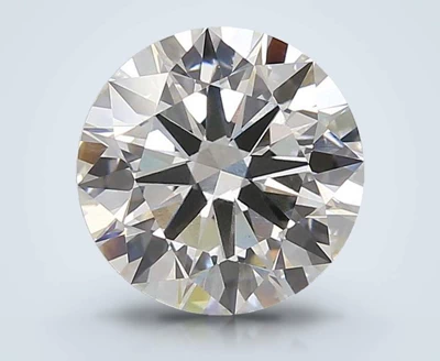 3.09ct E VVS2 Excellent Cut Round Lab Grown Diamond