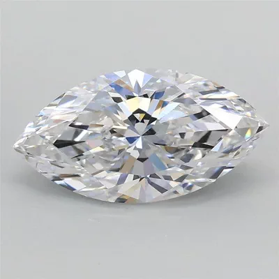 1.55ct D VS1 Rare Carat Ideal Cut Marquise Lab Grown Diamond