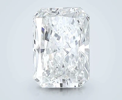 3.02ct E VS2 Rare Carat Ideal Cut Radiant Lab Grown Diamond