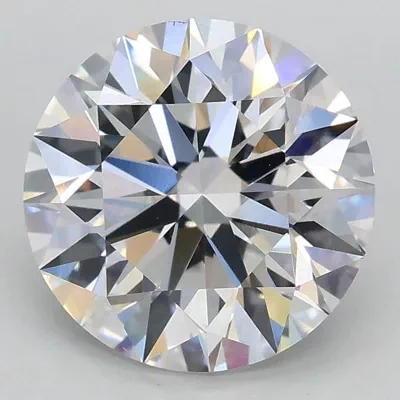 2.54ct E VS1 Excellent Cut Round Lab Grown Diamond